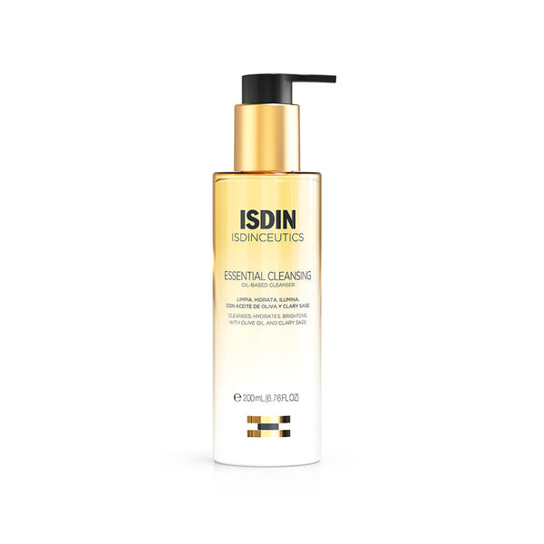 ISDIN Isdinceuctis Facial Cleansing Lotion: Non-Drying, Non-Irritating Formula for All Skin Types (200ml/6.76fl oz)